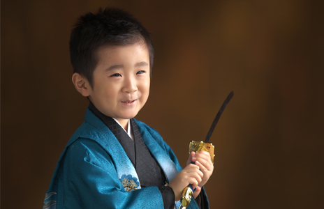 七五三男の子の撮影でした♪